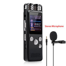 Professional Voice Activated Digital Audio Voice Recorder 8GB 16GB 32G USB Pen Non-Stop 80hr Recording PCM Support TF-Card