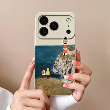 For iPhone 17 Pro 17Air 17ProMax Case Lighthouse Daisy Sunflower Anti-Fingerprint Shell For iPhone 17 Air 17 Pro Max Back Cover