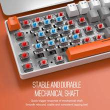 T60 Mechanical Gaming Keyboard Red/Blue Switch 62 Keys Gaming Keyboard USB Mini Wired Backlit Portable Travel for Game Laptop PC