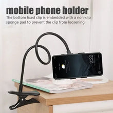 70cm 360 Clip Mobile Phone Holder Stand Portable Flexible Lazy Bed Desktop Bracket Smartphones Desk Bed Mount Stand Base Support