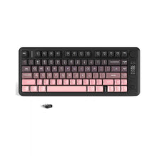 MAMBASNAKE x ZIYOU LANG M75 Wireless Membrane Keyboard, RGB Backlit Rechargeable 2000mAh Battery