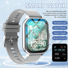 2025 Fitness Smart Watch for Men Women HD Screen: Durable Stainless Steel Strap Bluetooth Wireless Calling Message Reminder