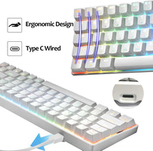 MAMBASNAKE x ZIYOULANG MK14 Wired Gaming Keyboard  Buy 2 get 1 free total 3!!!