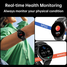 SENBONO New Smart Watch AMOLED Always On Bluetooth Call Fitness Tracker IP68 Waterproof Smartwatch Men Women for Android IOS