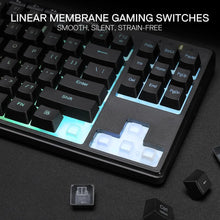 Redragon K516 PRO Shiva TKL RGB Wireless Membrane Gaming 87 Keys Mechanical-Feel Keyboard,Smooth Linear Switch