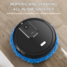 NEW Smart Sweeping and Mop Robot Vacuum Cleaner Dry and Wet Mopping Rechargeable Robot Home Appliance with Humidifying Spray