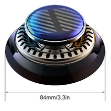 Solar Car Air Freshener Long Lasting Rotating Car Aromatherapy Car Essential Oils Diffusers Deodorizing Car Interior Parts