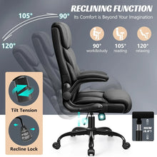 Ergonomic Office Chair with Adjustable Armrests, Lumbar Support, and Rocking Function for Big and Tall Users