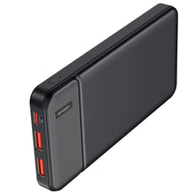 Portable Charger Power Bank 10000mAh, PD 22.5W Battery Pack, Slim Design, 3 Outputs, 2 Input.