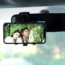 Car Phone Holder Rotatable Dashboard/Rearview Mirror/Sun Visor Mount Phone Clip Mount Portable Car Holder for Mobile Phone