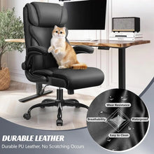 Ergonomic Office Chair with Adjustable Armrests, Lumbar Support, and Rocking Function for Big and Tall Users