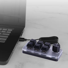 Bluetooth USB Custom 3/4/6/9/12 KeysKeyboard Volume Knob Programming Macro Gaming Photoshop Keypad Mechanical Keyboard