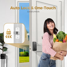 Arpha D180 Smart Door Lock 100 Codes Anti-Peep 16-Digit Keypad Keyless Entry Door Lock App Control Easy Install for Home