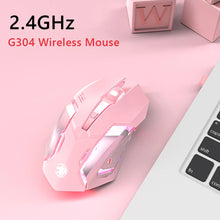 Wireless Computer Silent Gaming Mouse Laptop 2.4GHz Mute Mouse USB Portable Home Office Mouse Accessory
