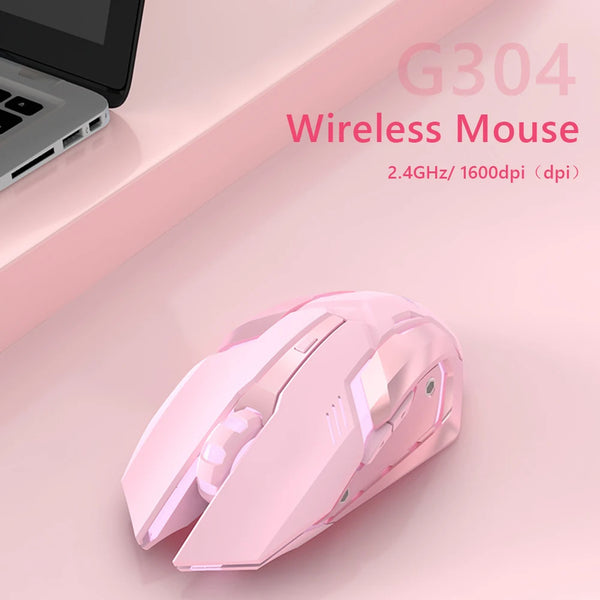 Wireless Computer Silent Gaming Mouse Laptop 2.4GHz Mute Mouse USB Portable Home Office Mouse Accessory