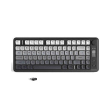 MAMBASNAKE x ZIYOU LANG M75 Wireless Membrane Keyboard, RGB Backlit Rechargeable 2000mAh Battery