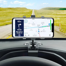 Car Phone Holder Rotatable Dashboard/Rearview Mirror/Sun Visor Mount Phone Clip Mount Portable Car Holder for Mobile Phone