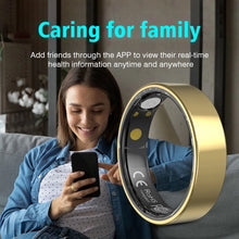 Smart ring, sleep tracking, motion monitoring, compatible with iPhone and Android, smart gift, suitable for men and women