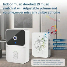 1pc Tuya Smart WiFi Video Doorbell, HD Night Vision 2-Way Audio with Chime
