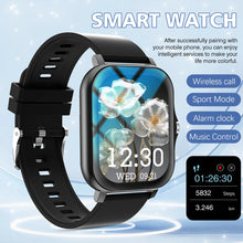 2025 Fitness Smart Watch for Men Women HD Screen: Durable Stainless Steel Strap Bluetooth Wireless Calling Message Reminder