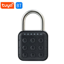 Keyless Fingerprint Lock with Tuya APP Smart Padlock Waterproof Door Lock 0.2sec Unlock Portable Anti-theft Padlock for Offices