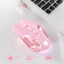Wireless Computer Silent Gaming Mouse Laptop 2.4GHz Mute Mouse USB Portable Home Office Mouse Accessory