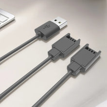 USB Charger Cable for Joycon Controller 2 in 1 Portable Charger Cable 2.5M Charging Cord for Switch Controller Charger